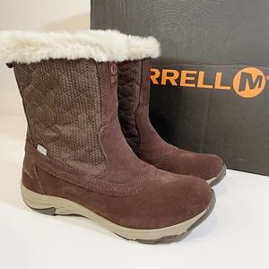 NWT Merrell Ryeland Tall Polar Waterproof Boot Womens Size 6